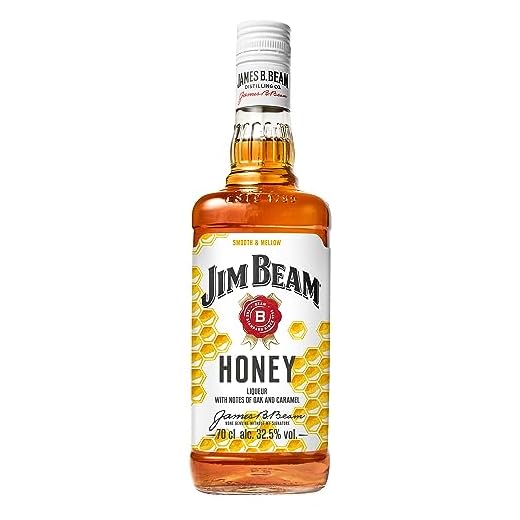 Jim Beam Honey, Whiskey Likör mit süßem Honiggeschmack, 700ml, 32,5 Prozent