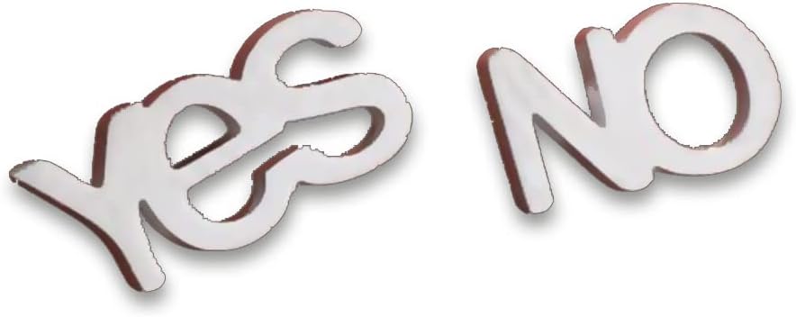 EVEHOWYes No Funny Earrings for women and Girls - Model: 647