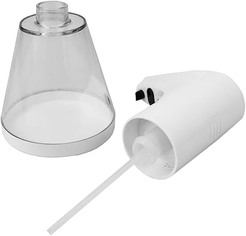 Miniatura 3 de Home Basics - Dispensador de jabón compacto automático sin contacto de 16 onzas, color blanco, niveles de dispensación ajustables para lavado de