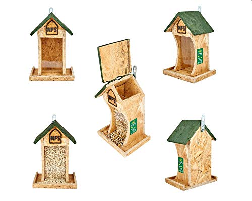 Image of Birds Wall Mounted House Feeder