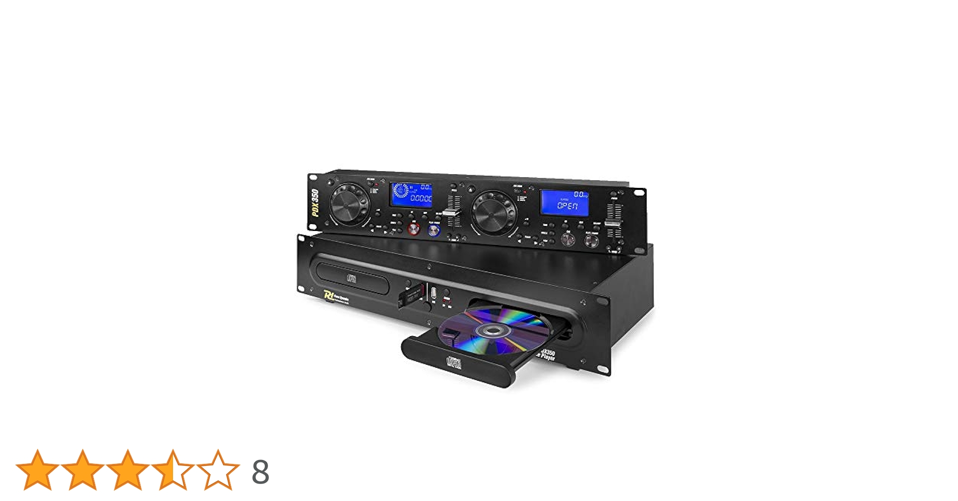 Amazon.co.jp: PD X350 DJ デュアル ツイン CD USB プレーヤー