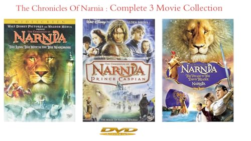 The Chronicles of Narnia (Filmography) : Trilogy Collection (The Lion, the Witch and the Wardrobe / Prince Caspian / Voyage of the Dawn Treader) [3-DVD Pack]