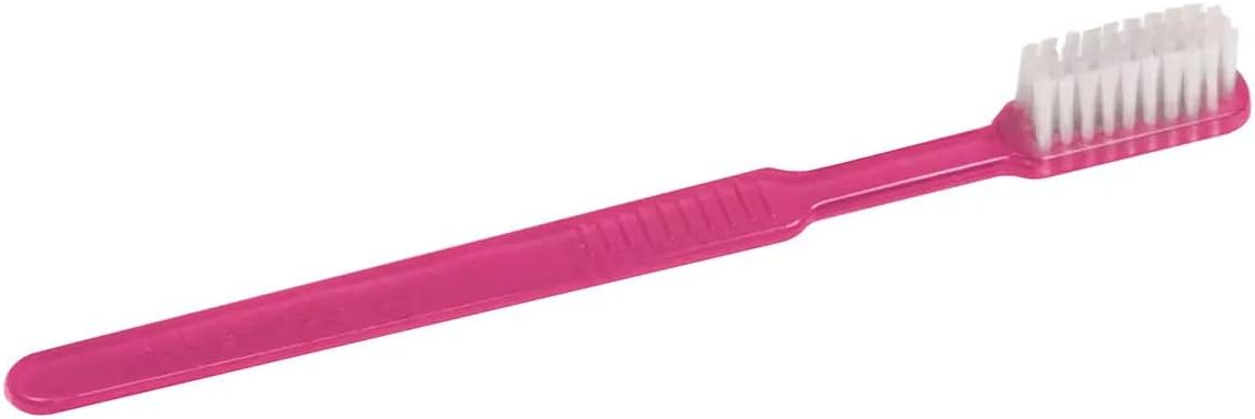 Med-Comfort Disposable Toothbrush with Toothpaste Pack of 100 in 8 Colours