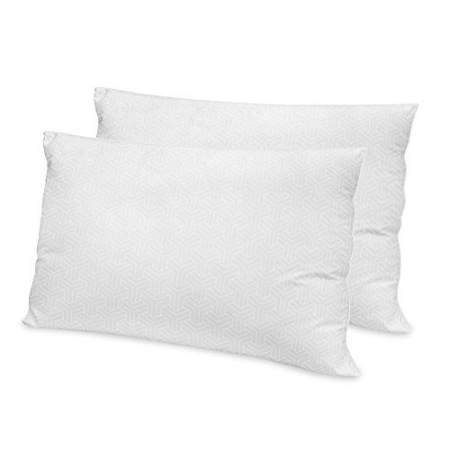 Biopedic Hotel Pillows, Jumbo, White 2 Count #TOP25