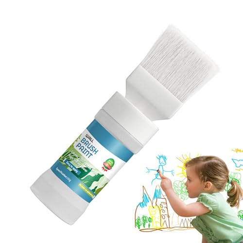 White Touch Up Paint, White Touch Up Paint for Walls - Wall Repair Tool for White Paint | Stain Remover, Quick Drying Paint Touchup, Brush for Walls, Effortless Cleaning