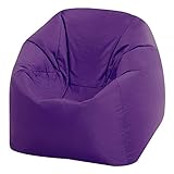  Bean Bag Bazaar Puf para niños, Pufs para Sala de Estar, Dormitorio, Puffs Pera, Limpiable con paño, Resistente al Agua