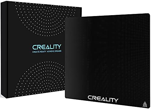Creality Ender 3 Glass Bed Upgraded Platform for Ender 3 S1/ Ender 3 / Ender 3 Pro/Ender 3 V2/ Ender 5/ Ender 5 Pro, 3D Printer Tempered Glass Build Plate Surface 235x235x4mm