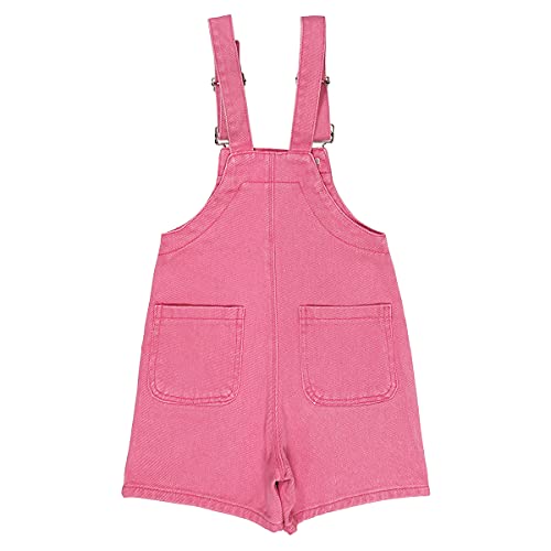 Image of Peacolate 3-11T Little&Big Kids Girls Jumpsuit&Rompers Bib Overalls Colorful Tie-dye Shortalls Suspender Shorts Jeans Pants
