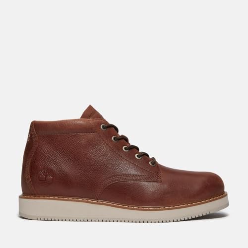 Timberland Men's Redwood Edge MID LACE UP CHUKKA BOOT, BROWN, 8.5 Medium