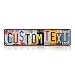 Custom Street Signs Personalized Text Metal Tin Sign Wall Decor 16 x 4 Inches