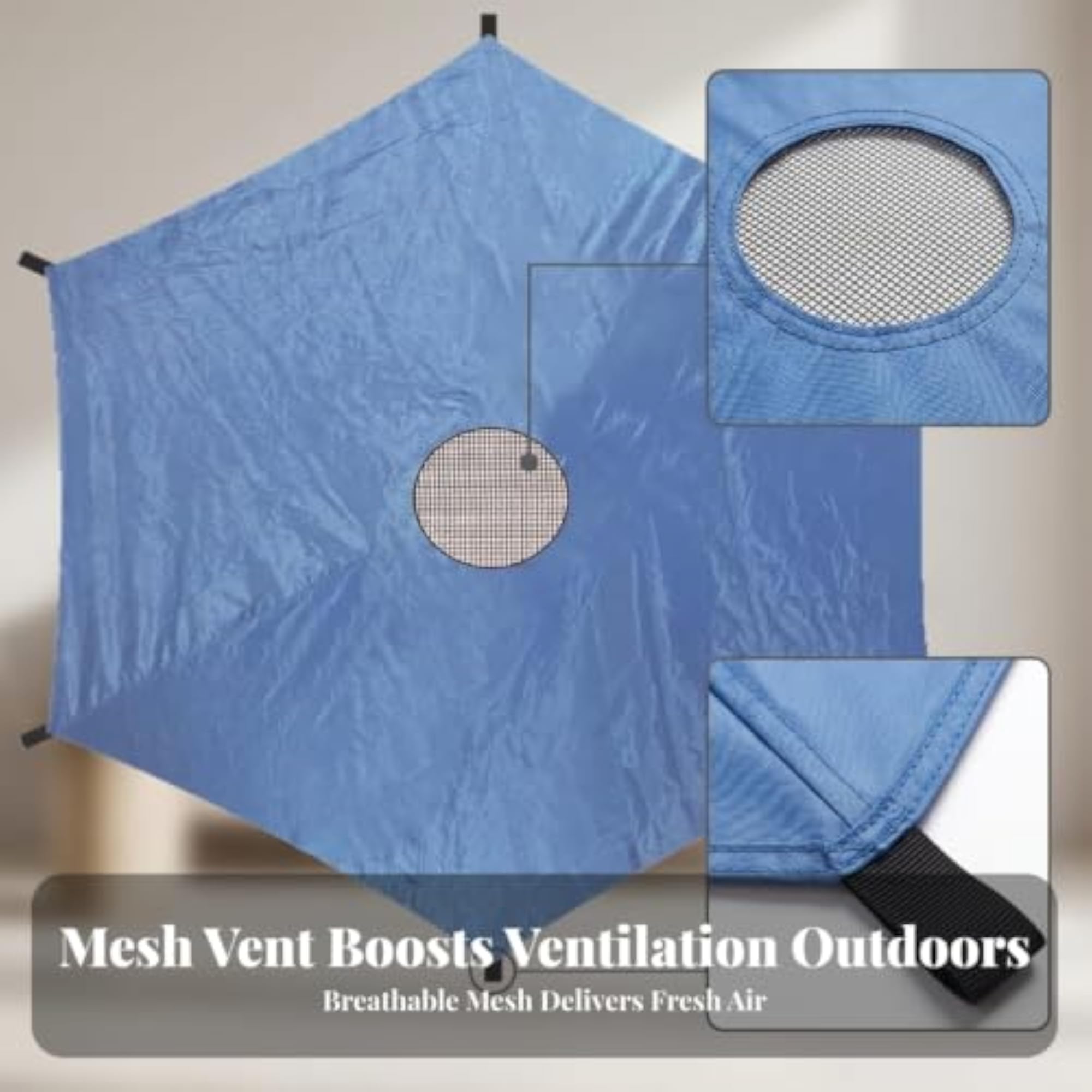 Lightweight Trampoline Shade Cover Attachment