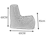 HH Home Hut Kids Bean Bag Chair Gaming Chair Beanbag Indoor & Outdoor Garden Big Arm Chair (Orange) - Image 3