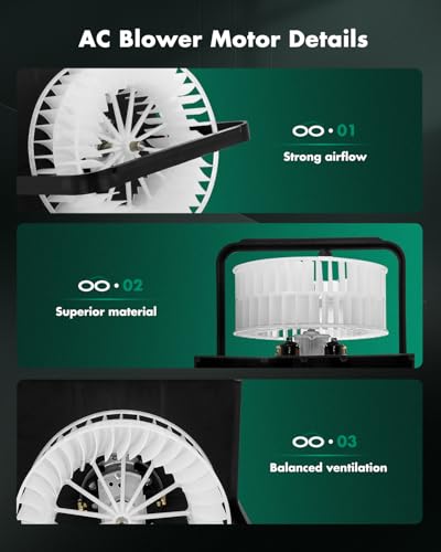 Image of SCITOO HVAC Blower Motor Fit for 1990-1993 for Mercedes-Benz 300CE,1990-1993 for Mercedes-Benz 300D,1990-1993 for Mercedes-Benz 300E,1990-1993 for Mercedes-Benz 300TE,1992-1993 for 400E