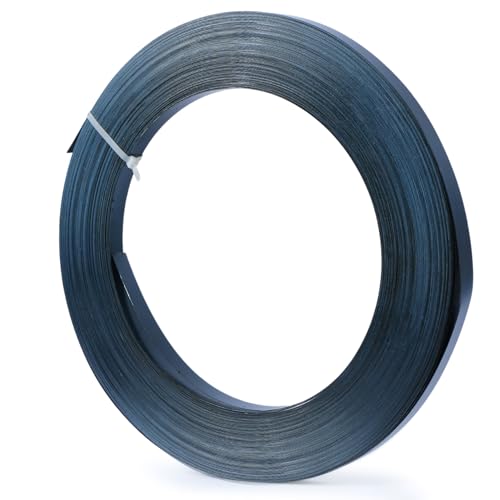 U.S. Solid USS-ESM00007-STEEL 3/4'' Width X 0.02'' Thickness X 263' Length, Steel Strapping Band Pallet Strapper Heavy Duty Metal Strap cover
