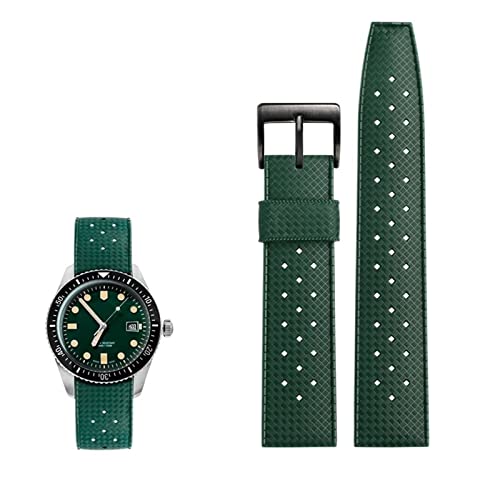 Bracelet de montre étanche en caoutchouc tropical pour Seiko SRP777J1 SKX