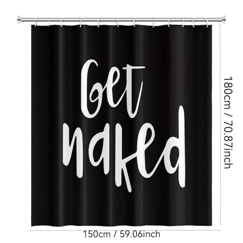 Rideau de douche de qualité supérieure en polyester noir texturé durable - 5