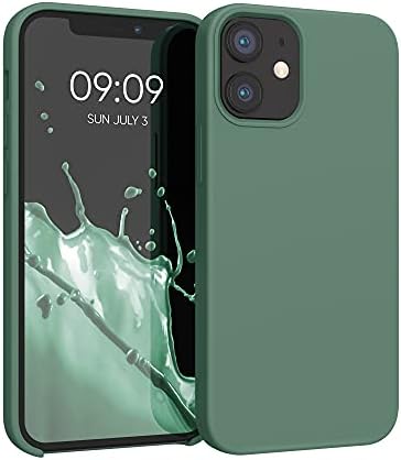 kwmobile TPU Silicone Case Compatible with Apple iPhone 12 mini - Case Slim Phone Cover with Soft Finish - Fruity Orange