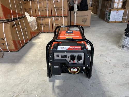 Image of iPilot POWER i4000-3000 WATTS POWERED SELF START GENRATOR|HOME & COMMERCIAL USE|3000WATTS OR 3KW|7.5HP HEAVY DUTY ENGINE|1 YEAR FULL WATTANTY
