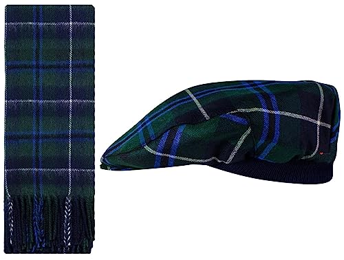 Coffret Cadeau Écharpe et Casquette en Laine Tartan Douglas