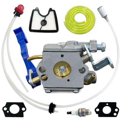 Ruixing OEM 125B Carburetor for Husqvarna 125B 125BV 125BVX 125BX Leaf Blower Parts Replace Zama C1Q-W37 Carb with 545112101 Air Filter 581798001 Fuel Line Kit 545081811