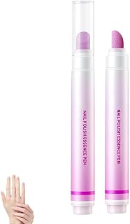 Upgrade 3-in-1 Nail Care Pen, 2025 Cuticle Pusher with Ceramic Tip for Hangnails, Dry & Damaged Nails, Nail Cuticle Remover Pens, for Moisturize Strengthen Nails (2 PCS)