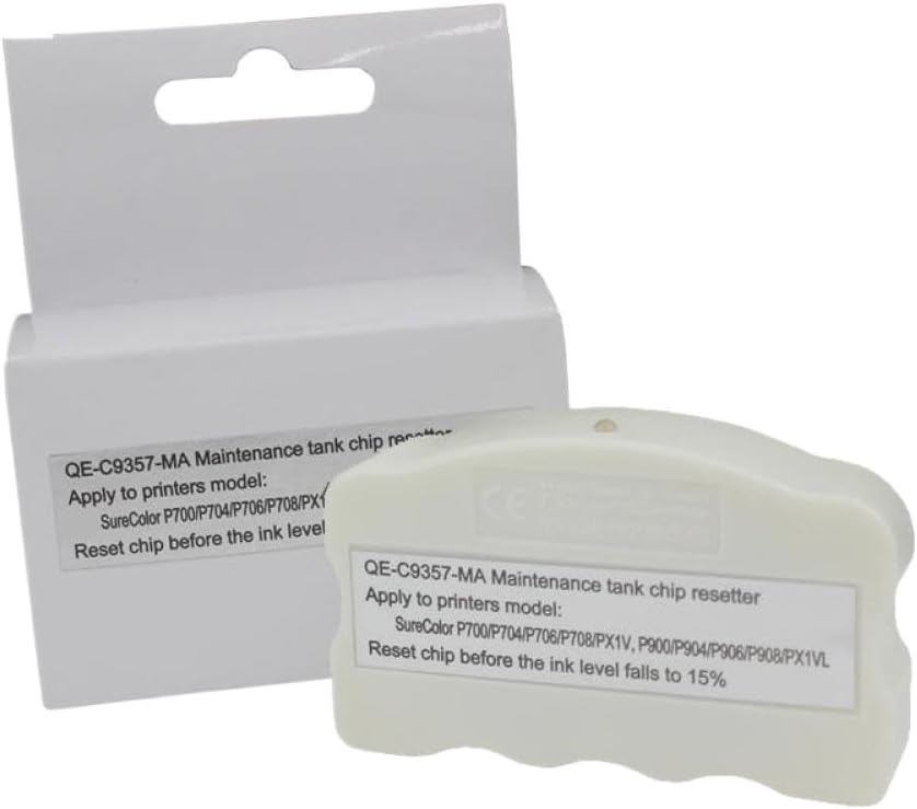 C9357 C12C935711 Maintenance Box Chip Resetter Compatible with SC P700 P708 P900 P908 P704 P706 P907 P906 P903 P703 PX1V PX1VL Printer