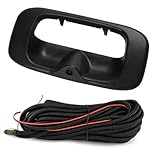 Rear View Camera Backup Back Up Tailgate Door Handle Camera Compatible with Select Chevy 1999-2006 Silverado Sierra 1500 1500 HD 2500 2500 HD 3500 2007 Classic More in Description
