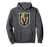 Vegas Golden Knights Icon Dark Heather Officially Licensed Pullover Hoodie