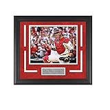 Yadier Molina - Cardinals - Final Out - Framed Baseball Photo