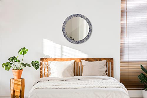 Miroir Intérieur Verre Ø60 cm à réflexion nette pour le bricolage