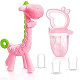SHARE&CARE Baby Teething Toys and Natural Organic Food Feeder Pacifier/Baby Teether Chew Toys Fresh...