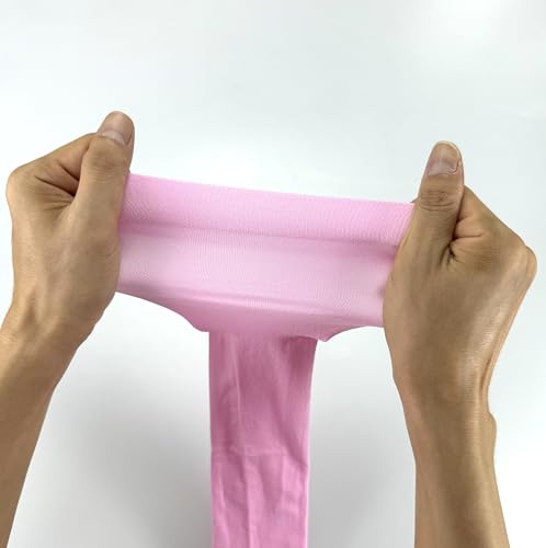 Image of Women's Opaque Stretchy Nylon Over Knee Thigh High Stockings Costume Socks