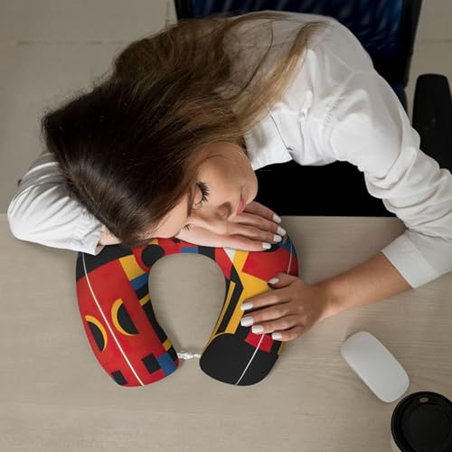 Almohada de viaje espuma viscoelástica tamaño estándar miniatura 7