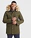 Superdry Rookie Down Parka Chaqueta, Verde (Khaki 03o), X-Small para Hombre