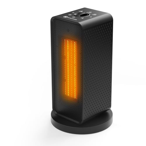 Qingning Chauffage Soufflant Électrique 1200W/900W avec Oscillation 70°