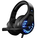 Orzly Gaming Headset for PC and Gaming Consoles compatible with PS5, PS4, XBOX SERIES X | S, XBOX ONE & Steam Deck with noise cancelling mic - RXH-30 Abyss Edition GIFT BOX Edition