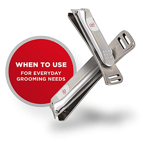 Seki Edge Craftsman Luxury 2-Piece Grooming Kit (Ss-3101) - 2 Piece Luxury Premium Nail Clipper Set Includes Pair Of Stainless Steel Fingernail Clippers & Toenail Clippers In Synthetic Leather Case #TOP1