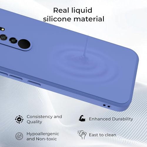 Image of A rtistque Back Cover Case for Redmi 9 Prime /Poco M2 with Camera Protection | Shockproof TPU | Stylish Protective Design | Slim Fit | Ultra Matte | Redmi 9 Prime /Poco M2 Back Cover - Blue