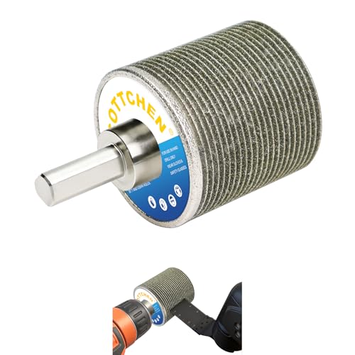 SCOTTCHEN Oscillating Saw Blade Sharpener Re-Sharpens Dull Saw Blades Diamond Oscillating Multi-Tool Blade Sharpener for Hand Drills - Upgraded Frameless Design to Quickly Restore Dull Blades