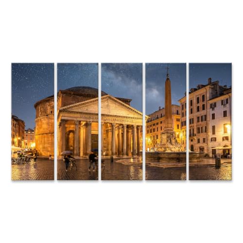 Tableau Panthéon Rome XXL pour habiller un grand mur vide