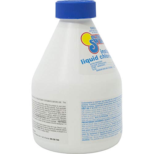 In The Swim Instant Chlorine Shock For Swimming Pools - Pack Of 4-1.07 Pound Containers - Powdered Chlorine Mixture #TOP3