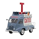Voici une magnifique voiture publicitaire, à l'échelle 1:43, du modèle réduit Renault 1000 KG Catox. Échelle: 10,5 x 4 x 3,5cm (environ).