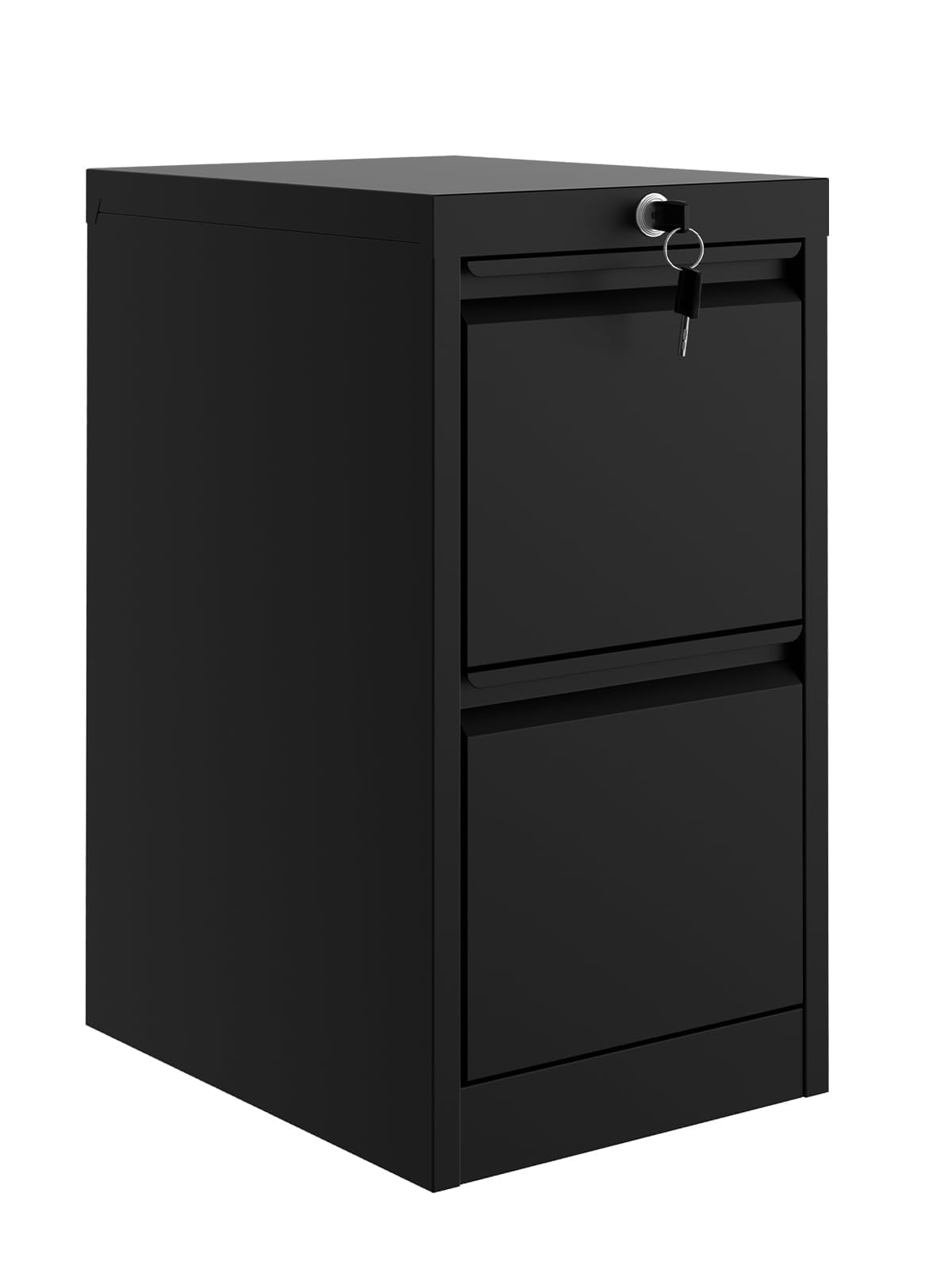 Classeur metallique 2 tiroirs pour amenager un bureau a la maison