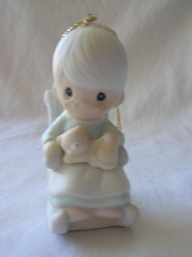 Precious Moments Miniature Ornament - The Purr-fect Grandma E0516 image 2