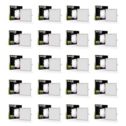 Image of Sturlite Dex 8 Watt Square LED Downlight|Cool White Color Temperature (6.5k)|Cut-Out 4 Inch|800 Lumens Recessed Panel & Surge Protection Ceiling Light for Multiple Usage - (Pack of 4)