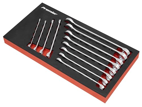 Sealey Ak63012 Combination Spanner Set 12Pc Metric