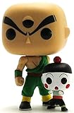 De Dragonball Z, Chiaotzu y Tien, como un estilizado vinilo POP de Funko