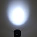 1 X 30 Lumen 3 Modes Car Cigarette Rechargeable LED Flashlight with SOS Function and Environmental Aluminum Alloy Case, Black