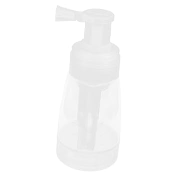 Barber Powder Spray Bottle 180ml Plastic Dry Powder Dispenser