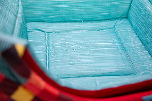 Toca e Cama Impermeável Luppet 2 em 1 com Almofada para Cachorro ou Gato de até 5Kg Verde M